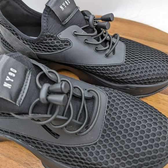 Steve Madden Milo Sneakers 10 M Black Athletic Shoe Running Performance Fashion - Picture 6 of 13